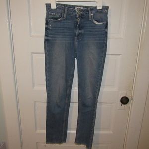 PAIGE Destructed Ankle Jeans